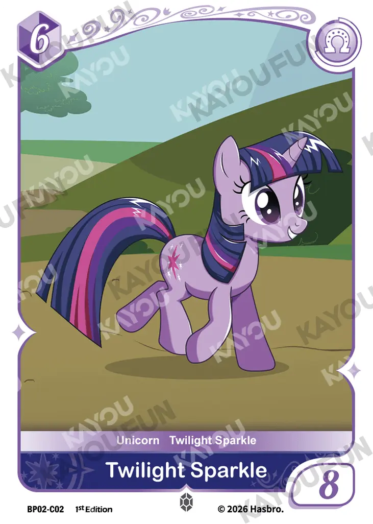 Kartu Kayou My Little Pony - Twilight Sparkle (C)