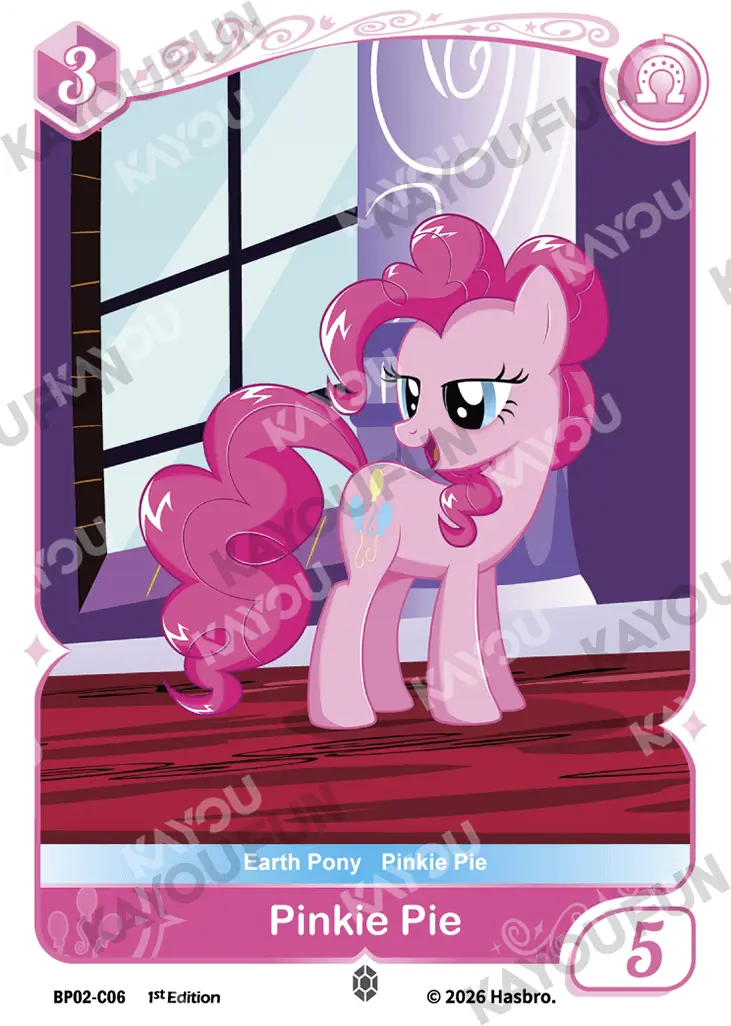 Kartu Kayou My Little Pony - Pinkie Pie (C)
