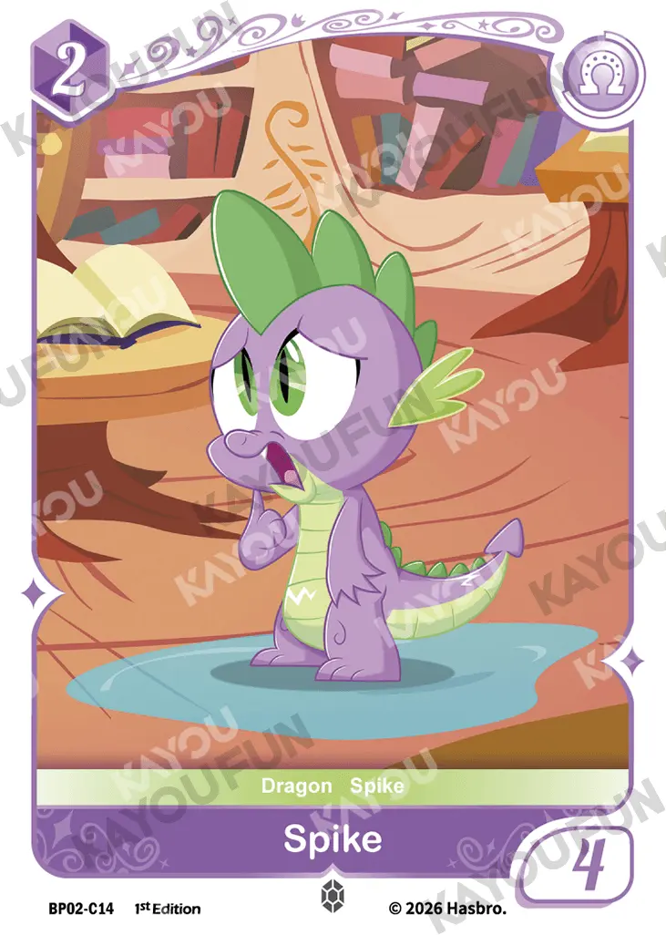 Kartu Kayou My Little Pony - Spike (C)