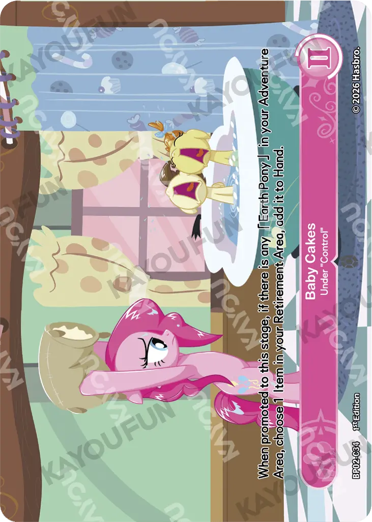 Kartu Kayou My Little Pony - Baby Cakes - Under "Control" (C)