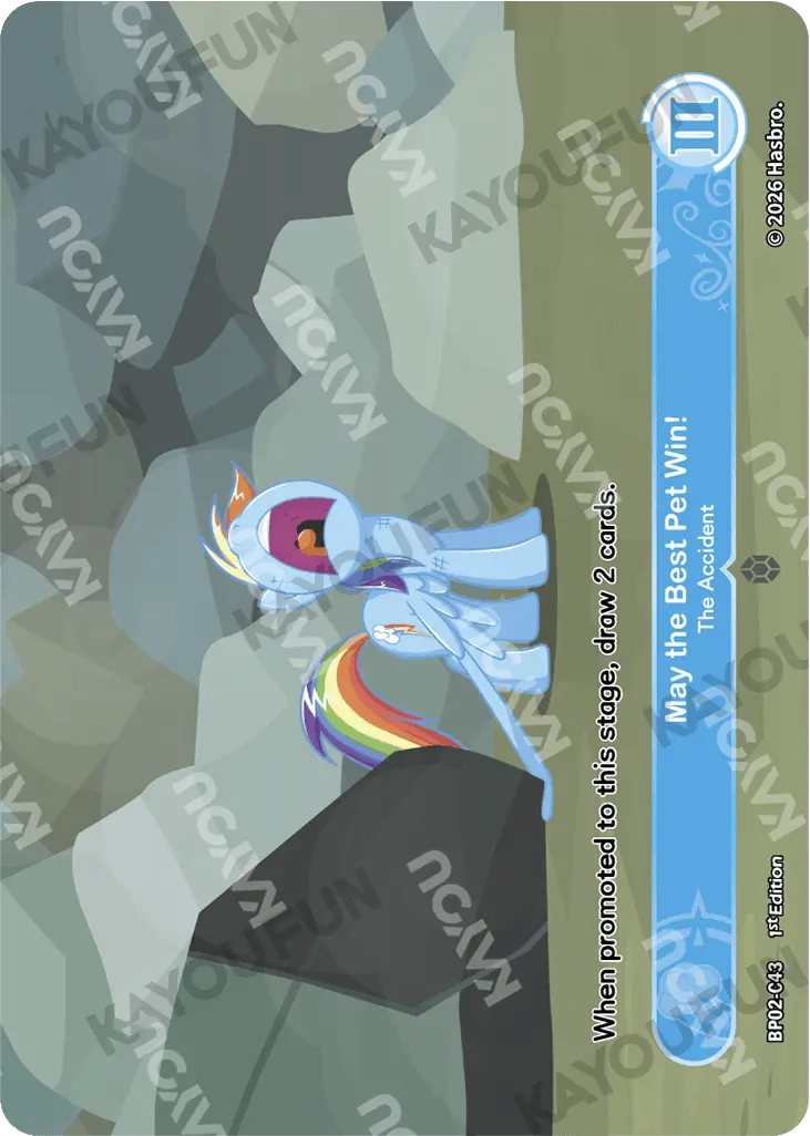 Kartu Kayou My Little Pony - May the Best Pet Win! - The Accident (C)
