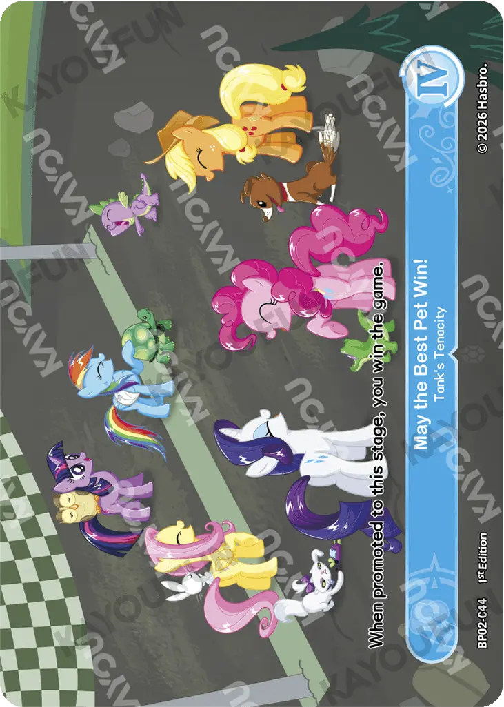 Kartu Kayou My Little Pony - May the Best Pet Win! - Tank’s Tenacity (C)