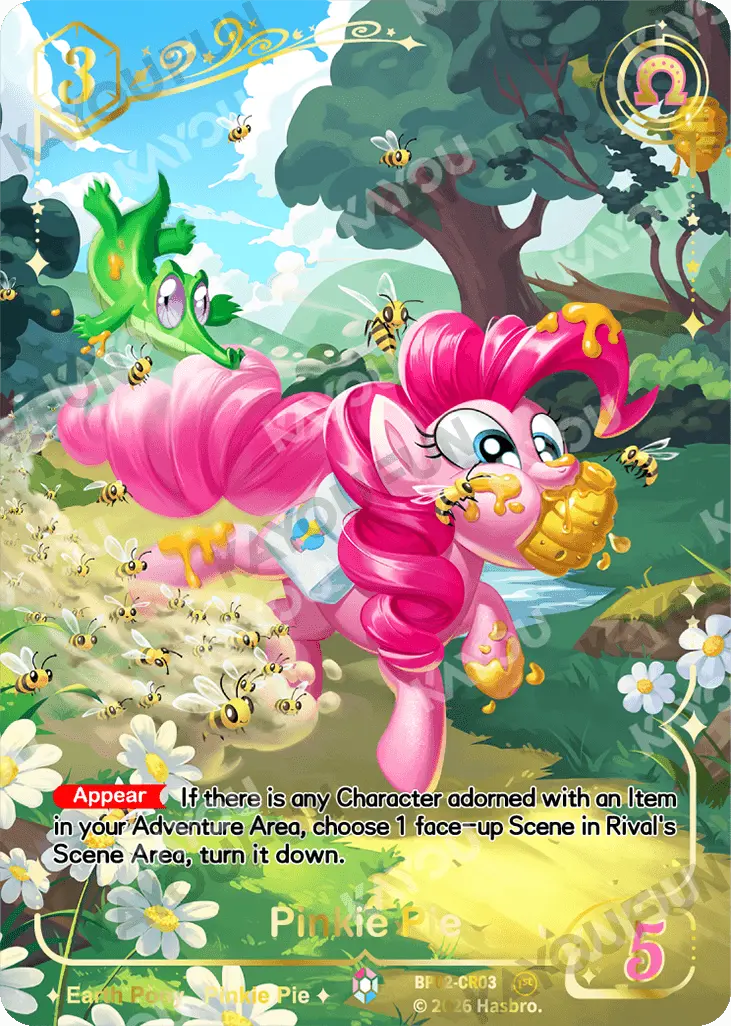 Kartu Kayou My Little Pony - Pinkie Pie (CR)