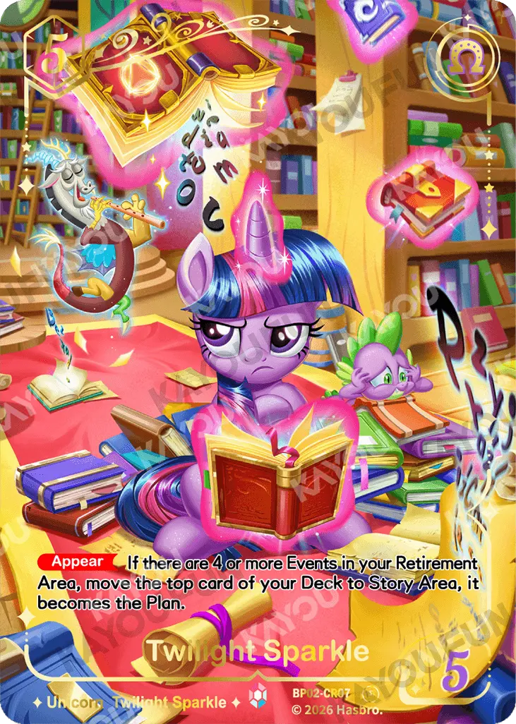 Kartu Kayou My Little Pony - Twilight Sparkle (CR)