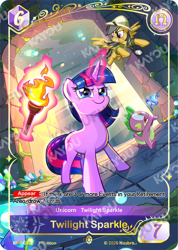 Kartu Kayou My Little Pony - Twilight Sparkle (GR)