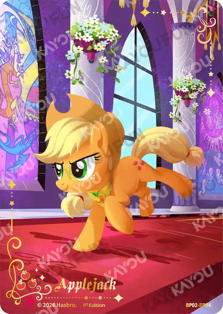 Kartu Kayou My Little Pony - Applejack (RR)