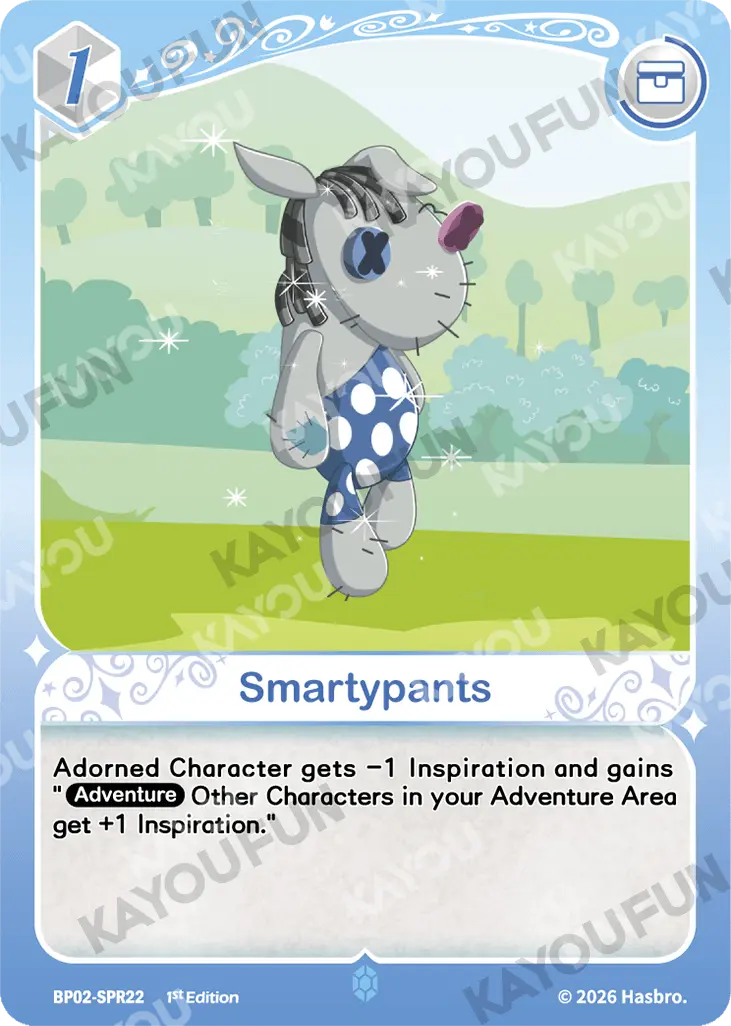 Kartu Kayou My Little Pony - Smartypants (SPR)