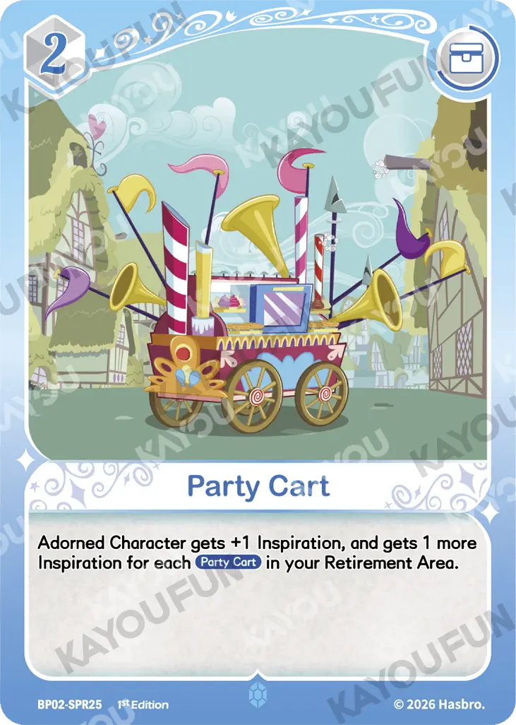 Kartu Kayou My Little Pony - Party Cart (SPR)