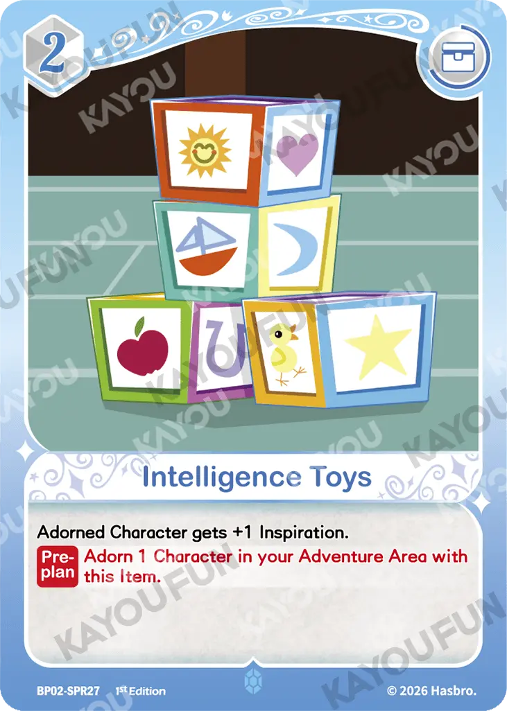 Kartu Kayou My Little Pony - Intelligence Toys (SPR)