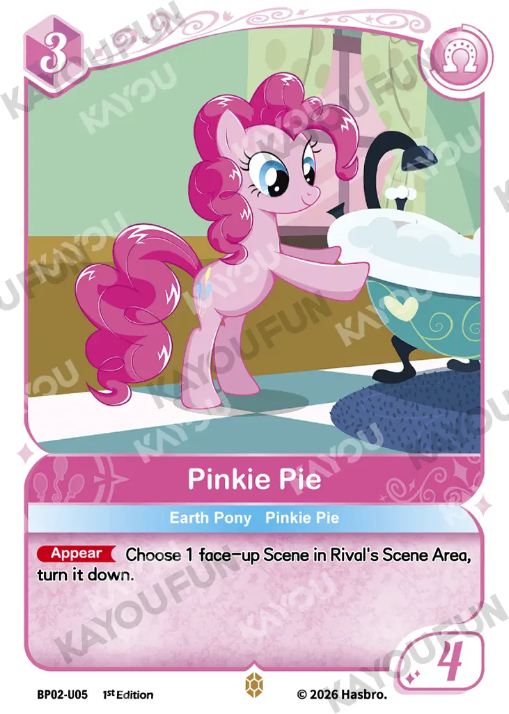 Kartu Kayou My Little Pony - Pinkie Pie (U)
