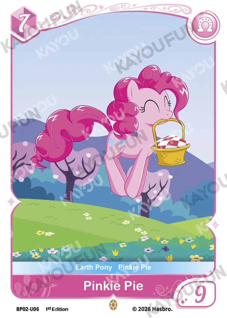 Kartu Kayou My Little Pony - Pinkie Pie (U)