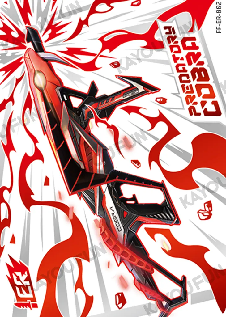 Kartu Kayou Free Fire - Predatory Cobra (ER)