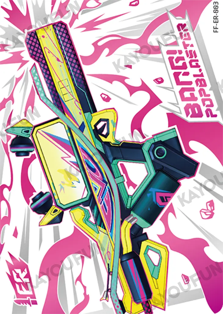 Kartu Kayou Free Fire - Bang! Popblaster (ER)