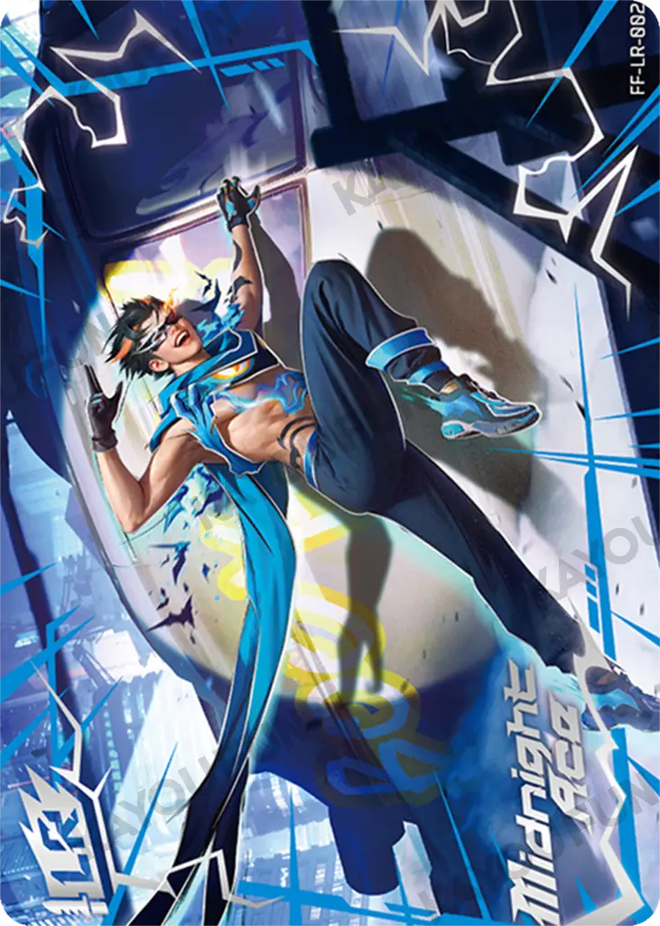 Kartu Kayou Free Fire - Midnight Ace (LR)