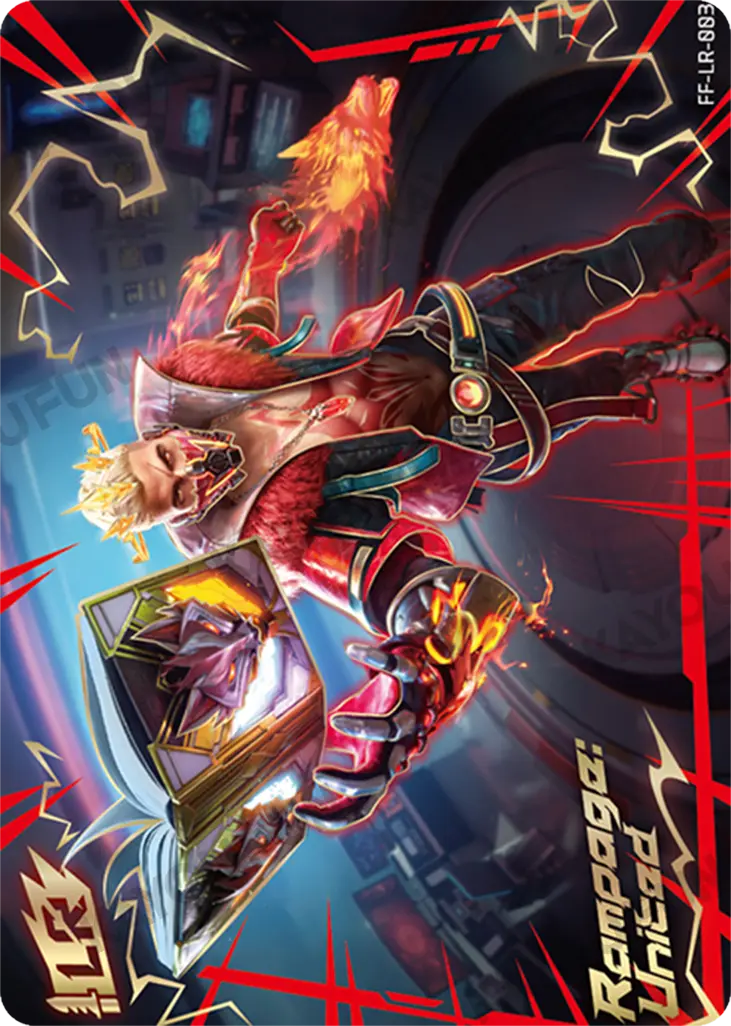 Kartu Kayou Free Fire - Rampage: United (LR)