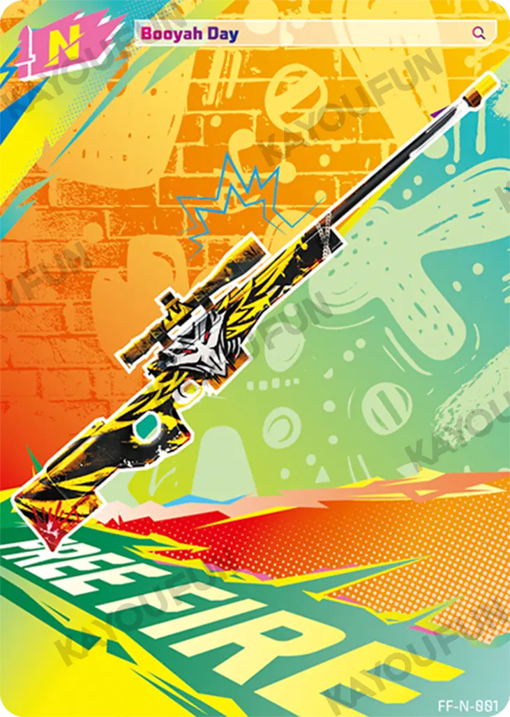 Kartu Kayou Free Fire - Booyah Day (N)