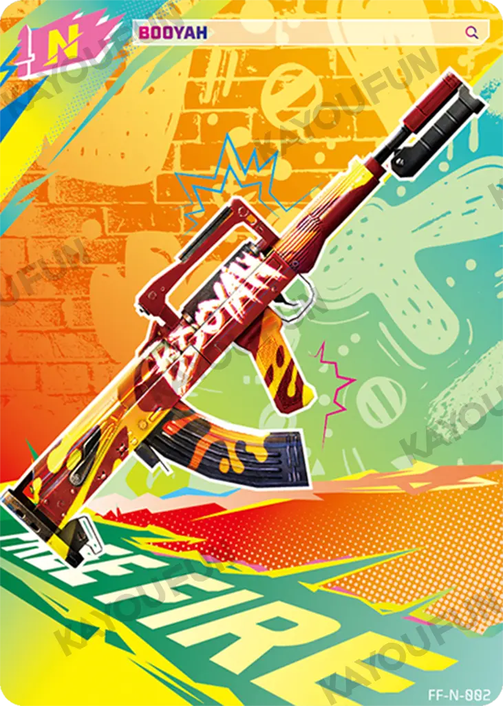 Kartu Kayou Free Fire - BOOYAH (N)