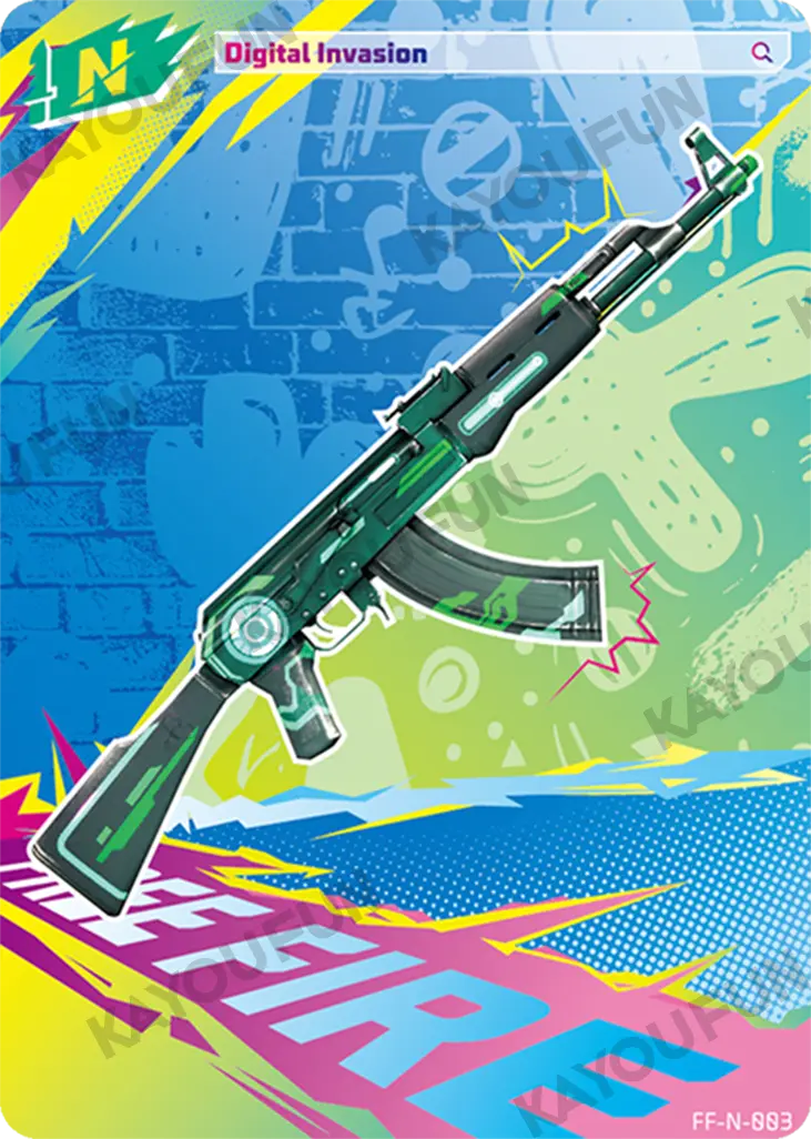Kartu Kayou Free Fire - Digital Invasion (N)