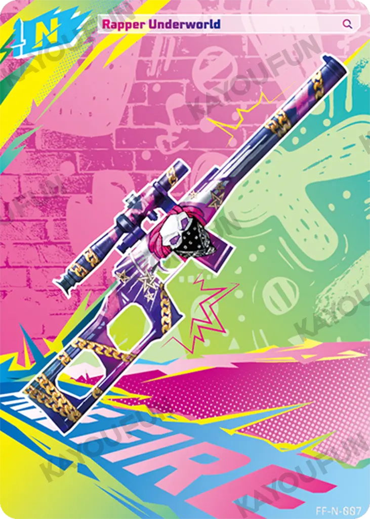 Kartu Kayou Free Fire - Rapper Underworld (N)