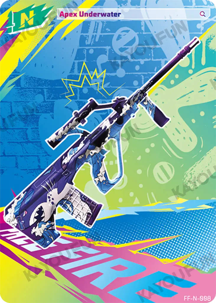 Kartu Kayou Free Fire - Apex Underwater (N)