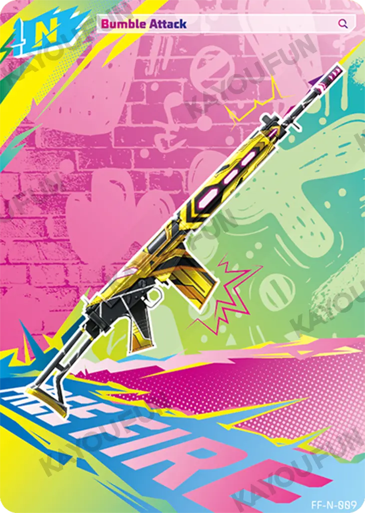 Kartu Kayou Free Fire - Bumble Attack (N)