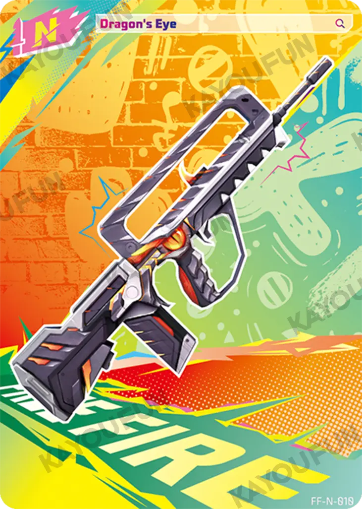 Kartu Kayou Free Fire - Dragon's Eye (N)