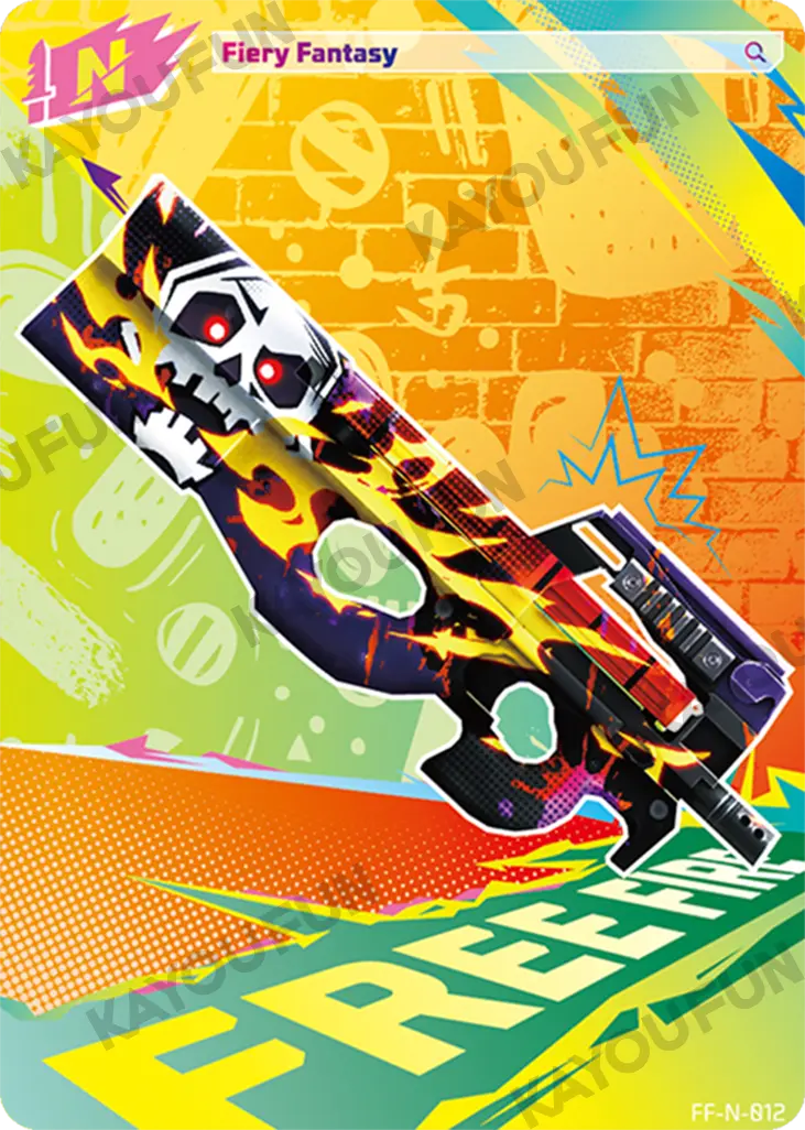 Kartu Kayou Free Fire - Fiery Fantasy (N)