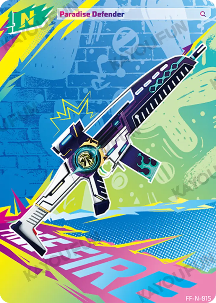 Kartu Kayou Free Fire - Paradise Defender (N)