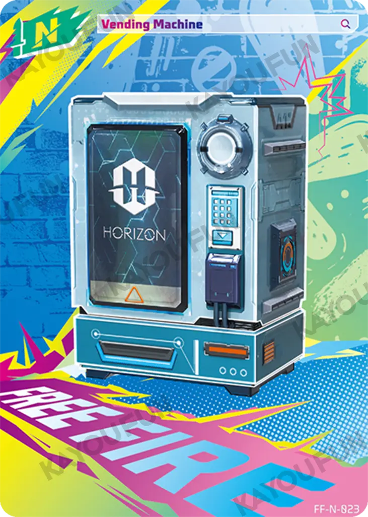 Kartu Kayou Free Fire - Vending Machine (N)