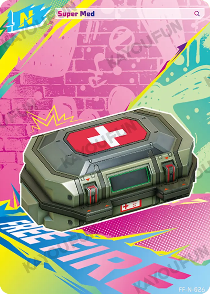 Kartu Kayou Free Fire - Super Med (N)