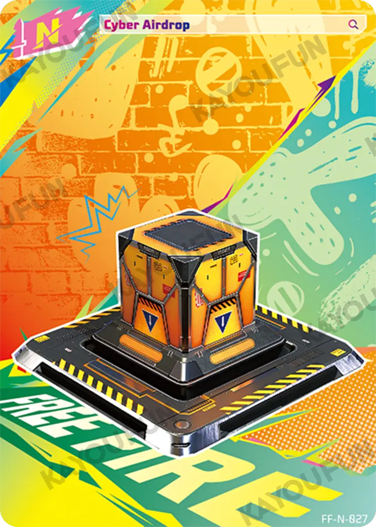 Kartu Kayou Free Fire - Cyber Airdrop (N)