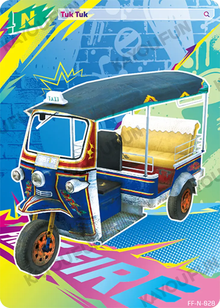 Kartu Kayou Free Fire - Tuk Tuk (N)