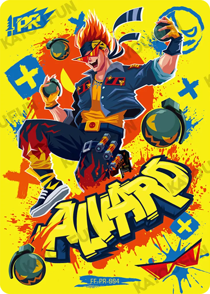 Kartu Kayou Free Fire - Alvaro (PR)