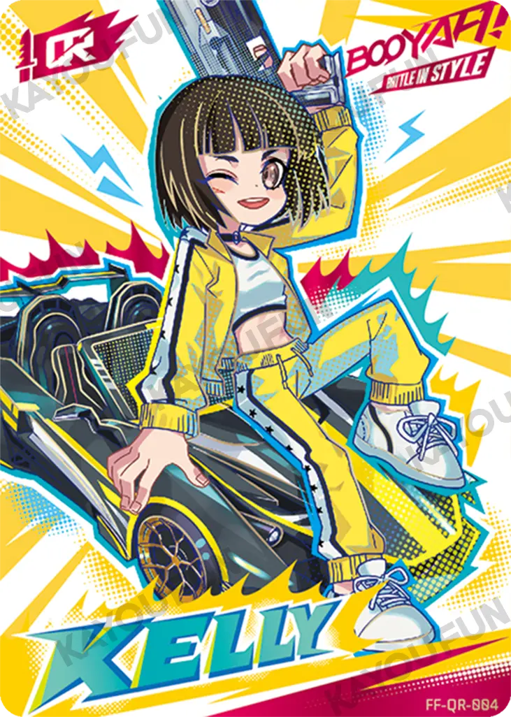 Kartu Kayou Free Fire - Kelly (QR)