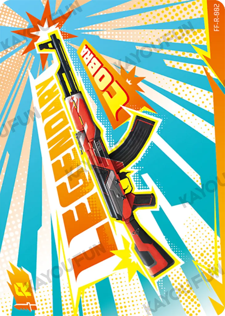 Kartu Kayou Free Fire - Legendary Cobra (R)