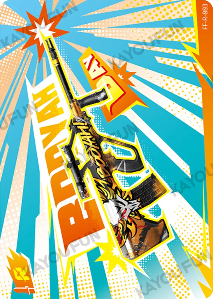 Kartu Kayou Free Fire - Booyah Day (R)