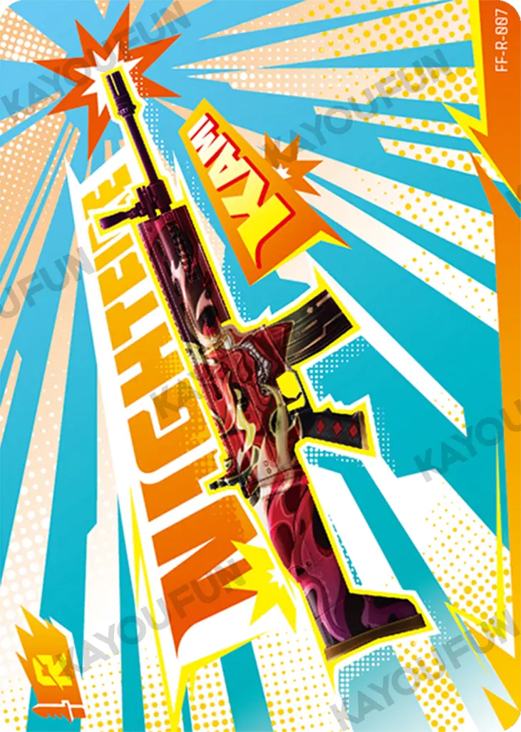 Kartu Kayou Free Fire - Nightfire Kami (R)