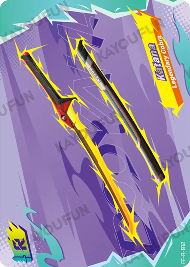 Kartu Kayou Free Fire - Katana (R)
