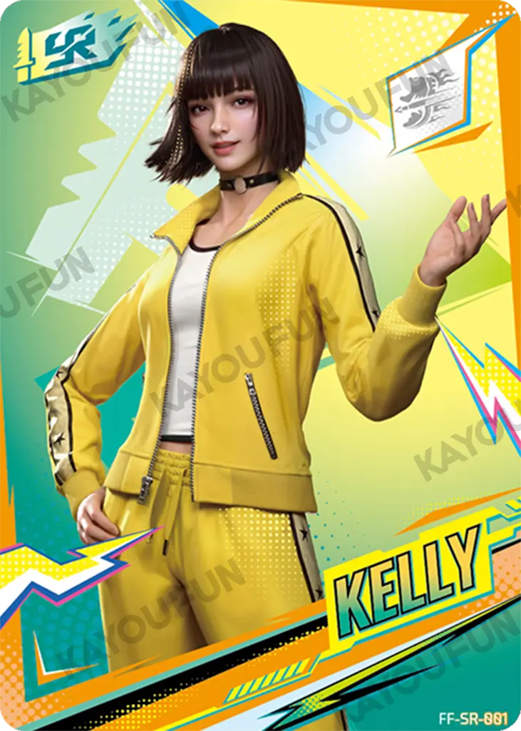 Kartu Kayou Free Fire - Kelly (SR)