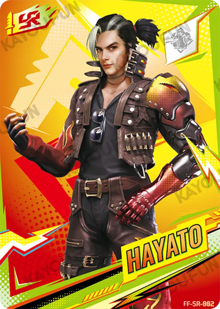 Kartu Kayou Free Fire - Hayato (SR)