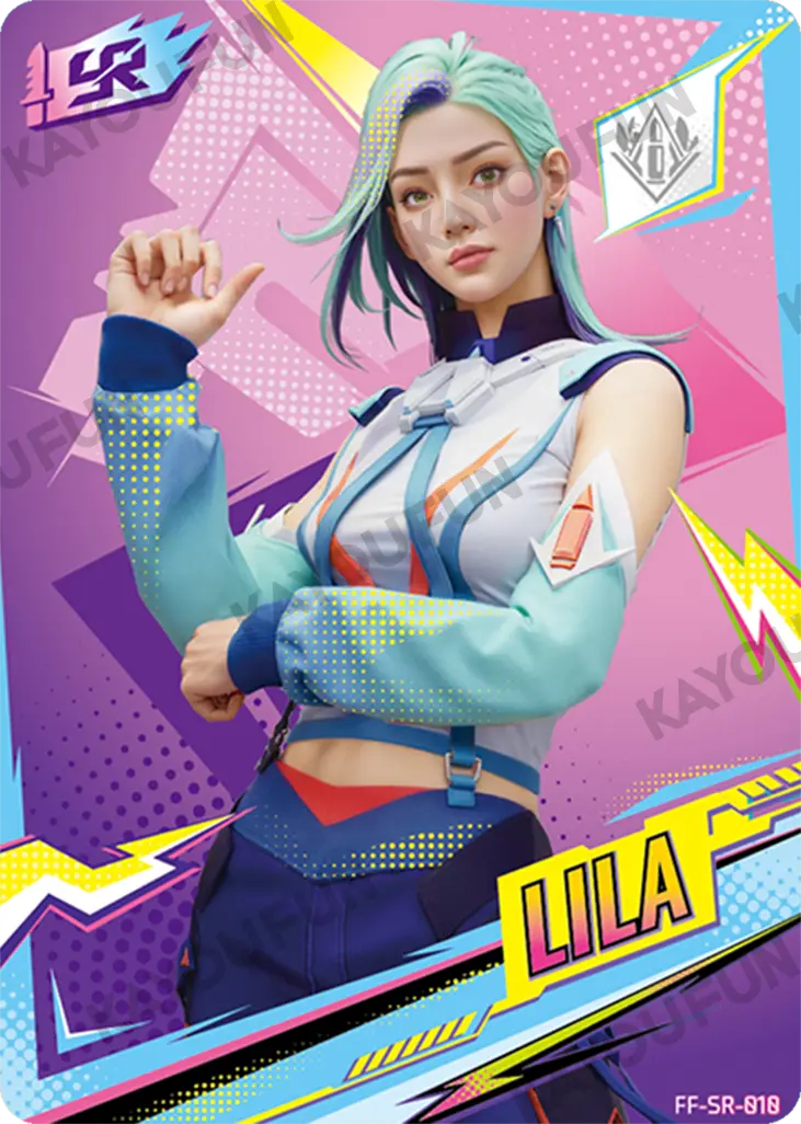 Kartu Kayou Free Fire - Lila (SR)