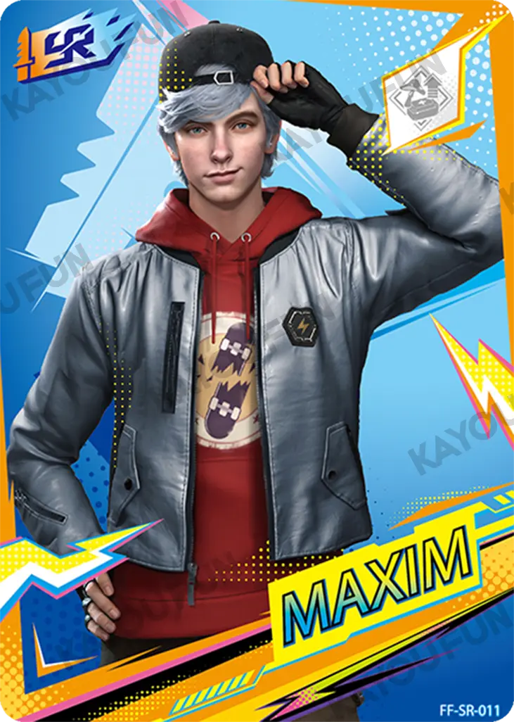 Kartu Kayou Free Fire - Maxim (SR)