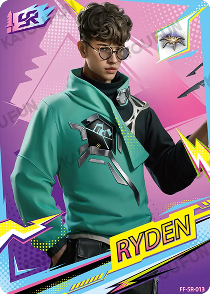 Kartu Kayou Free Fire - Ryden (SR)