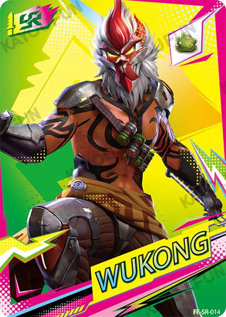 Kartu Kayou Free Fire - Wukong (SR)