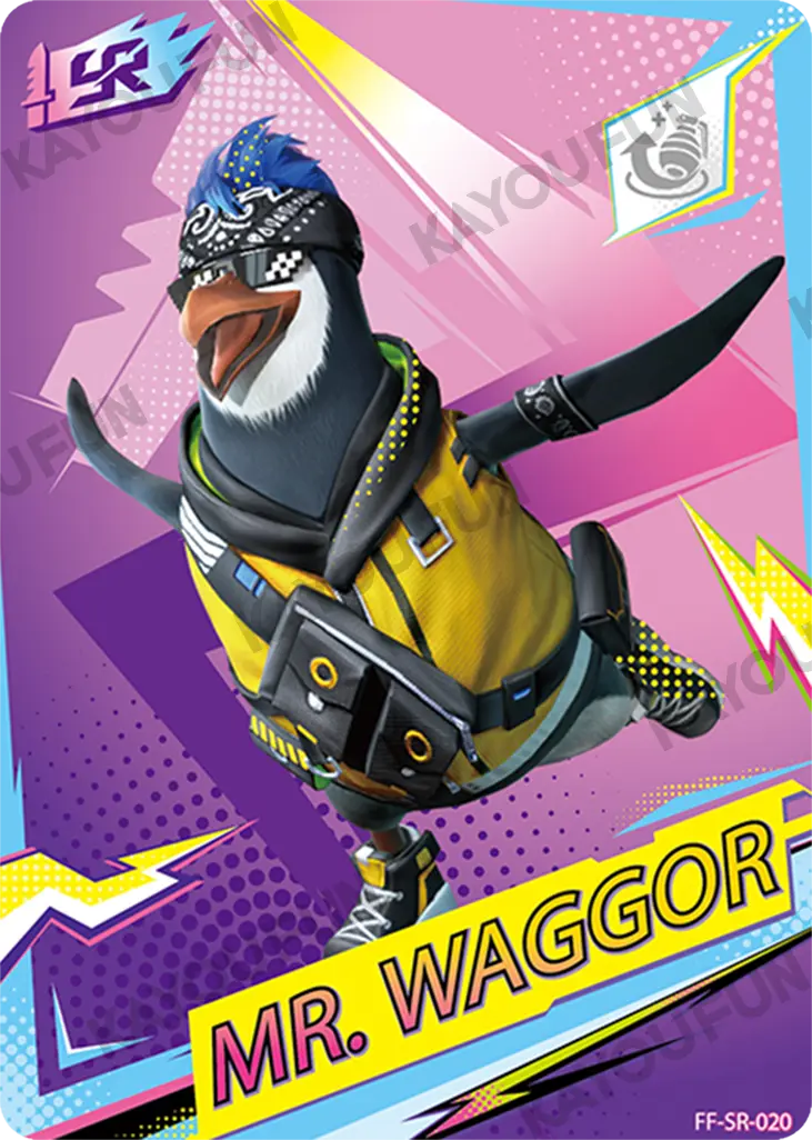 Kartu Kayou Free Fire - Mr. Waggor (SR)