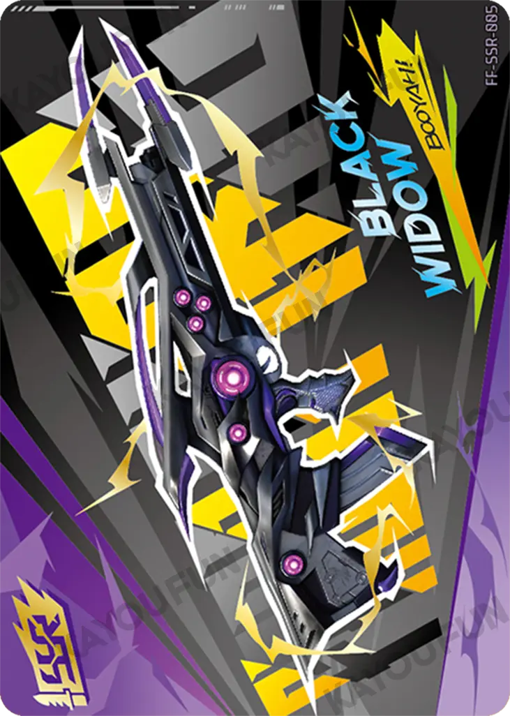 Kartu Kayou Free Fire - Black Widow (SSR)