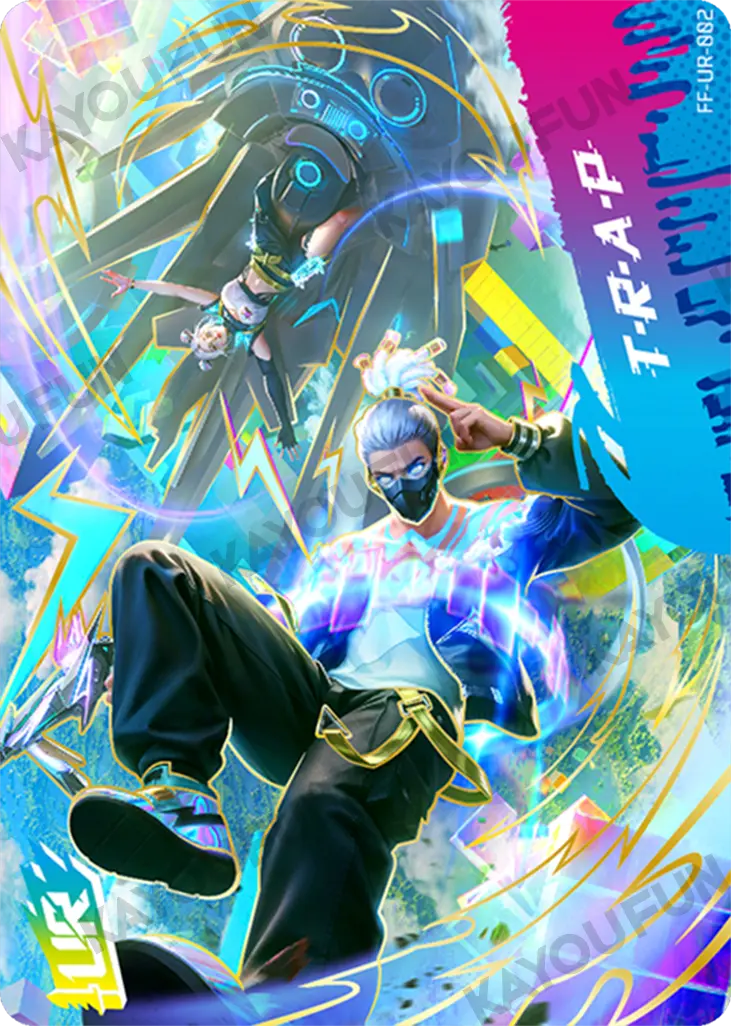 Kartu Kayou Free Fire - T-R-A-P (UR)