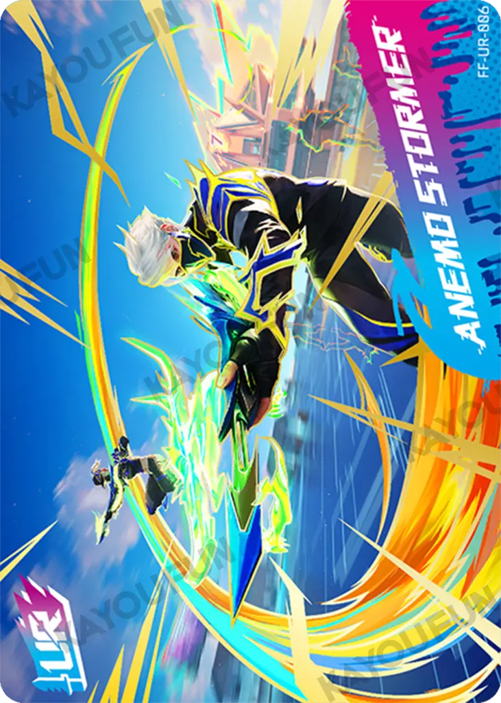 Kartu Kayou Free Fire - Anemo Stormer (UR)