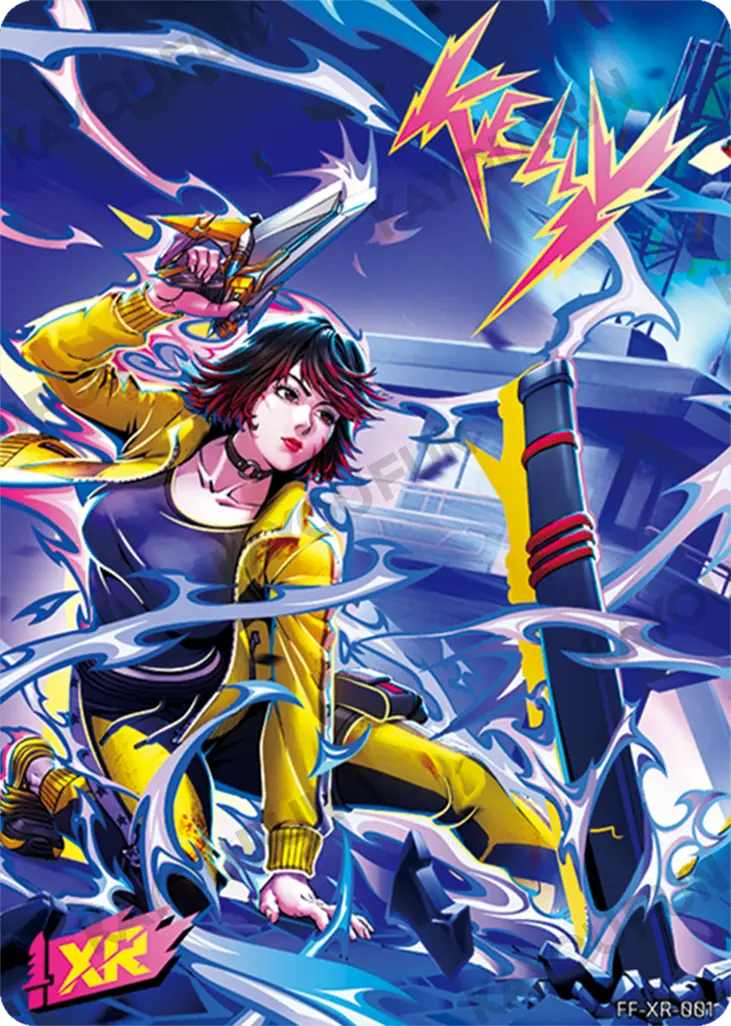 Kartu Kayou Free Fire - Kelly (XR)