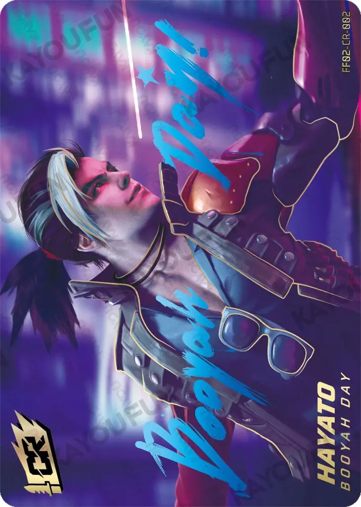 Kartu Kayou Free Fire - Hayato (CR)